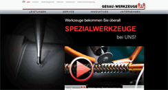 Desktop Screenshot of gesau-werkzeuge.de